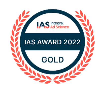 本社が「IAS AWARD Media of the Year」の最高賞であるGOLDを受賞
